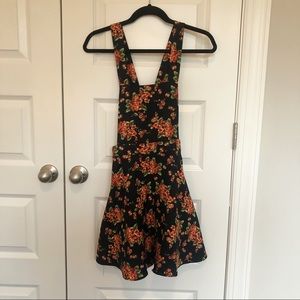 Floral Overall Dress